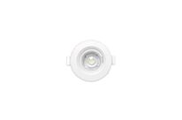 Pack de  10 - Spot LED Encastrable Orientable Rond Blanc 8W - Blanc Froid 6000K - 8000K