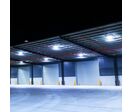 Pack de  5 - Suspension Industrielle LED HighBay UFO 150W IP65 90° - Blanc Neutre 4000K - 5500K