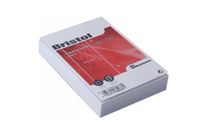 Fiche bristol Business 10x15 petit carreaux Blanc - étui de 100