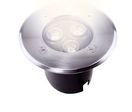 Spot LED encastré de sol inox 12V 3 W - Terra 3 – Blanc 