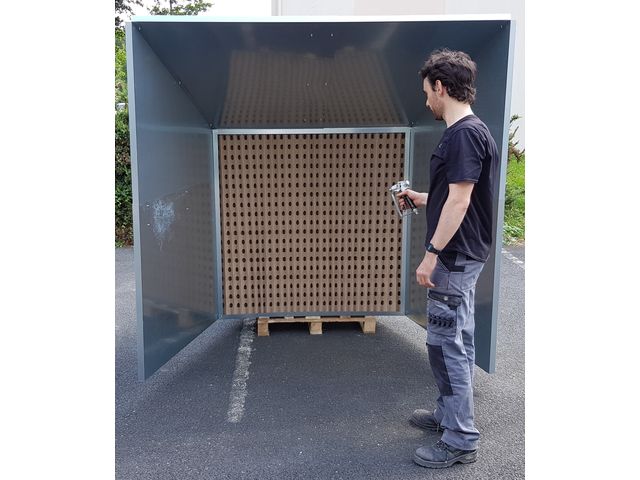 Module Peinture : Cabine de peinture compacte livrable en kit