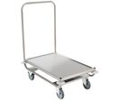 Chariot Plateforme Inox F=120 Kg