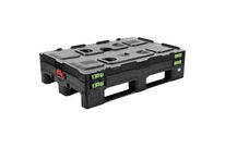 Manutan Expert - Caisse palette pliante Smartflow 1200x800mm - 1600kg Charge Max - 70% Recyclé - 10 Ans Garantie