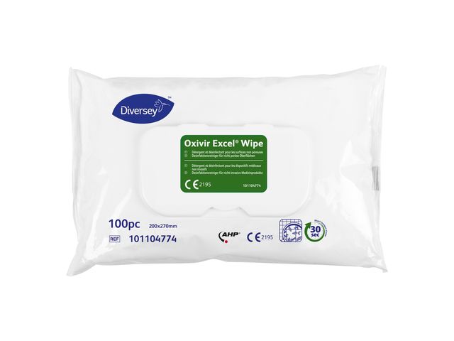 Lingettes désinfectantes | Oxivir Excel wipes 