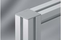 Profilé X 8 40x40 léger, naturel