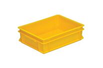 UTZ - Bac RAKO Jaune 10L - Norme Europe - Polypropylène Gerbable - 400x300x117 mm
