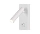 Lampe Murale 2W avec Interrupteur Blanc - Blanc Chaud 2300K - 3500K