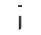 Suspension Luminaire Biseautée GU10 IP20 30cm - Noir