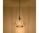 Suspension Bois Moderne pour Ampoule E27