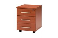 Caisson mob 3 tiroir 41x50x55 merisier