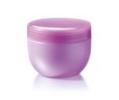 Pot cosmétique plastique forme arrondie