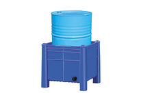 Palette de rétention pour 1 baril vertical