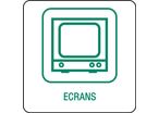 Panneau déchetterie écrans