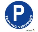 Panneau Parking visiteurs - Novap