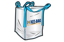 Big-bag KGB avec sache interne et shipping belts 95 x 95 x 150 cm | KGB95X150+SI+SB