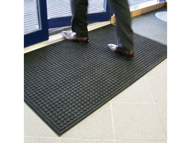 Tapis d’entrée en matière recyclée