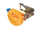 Manutan Expert - Sangle d'arrimage continue 5m - Force 1000 kg - Orange - Norme EN 12195-2