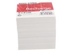 Recharge Bloc feuilles libre blanc Business 90 x 90