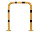Arceau de sécurité Ø76mm Galvanisé Jaune/Noir