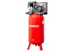 Compresseur vertical à entraînement par courroie à huile cuve 270 L 4 kW / 5,5 Ch 10 bars 620 l/min 400 V Torros TCV2707510T