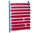 Stockeur mural avec bacs plastiques
