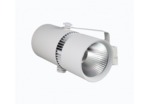 Projecteur Led Long blanc 34W 3346 Lm 50° pour rail triphasé 3000K 