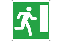 Panneau indication issue de secours droite CE30a