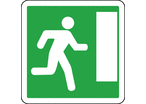 Panneau indication issue de secours droite CE30a