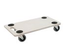 Plateau roulant - Capacité 200 kg - Plateforme 560 x 300 mm