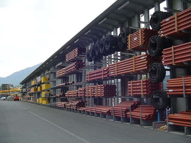 Cantilever pour stockage extérieur de marchandises | OHRA
