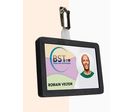 Dispositif PTI : Porte badge de sécurité 