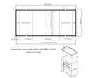 Comptoir Exposition Promotionel + Sac transport