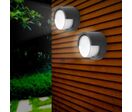 Applique LED Connectée Wifi RGBW 12W IP54 Ronde avec Cache