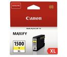 Cartouche d encre Canon PGI1500XL jaune.