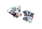Etui en pvc transparent 15/100 21x29,7cm 3 volet lot de 10