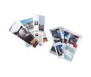 Etui en pvc transparent 15/100 21x29,7cm 3 volet lot de 10