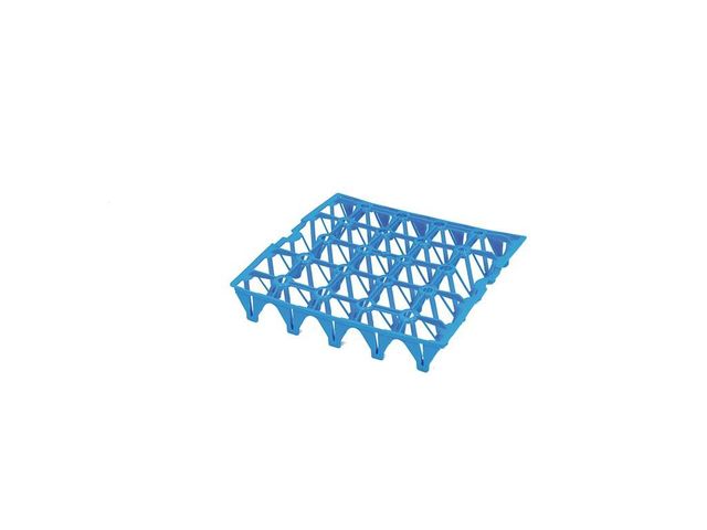 Alvéoles pour oeufs en plastique