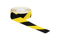Novap - Ruban Adhésif Antidérapant Hachuré Jaune/Noir - 50mm x 6m - Sécurité Renforcée