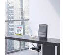 Porte-Visuel Alu-Sign A.5 Paysage sur socle Alu