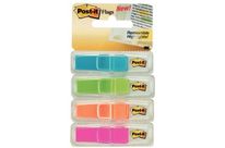 Marque-pages Couleurs vives Post-it Lot de 4 Distributeurs de 35
