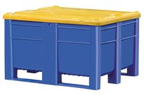 Caisses palettes Type 1000 pleine avec couvercle