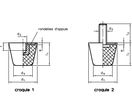 Tampons butée caoutchouc coniques - EH 25150