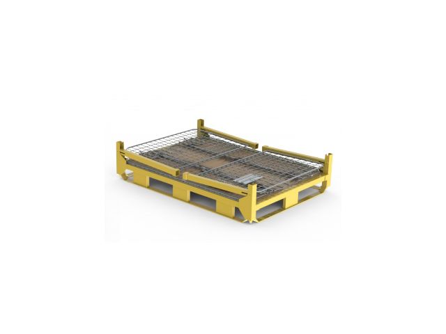 Conteneurs grillagés à plancher contreplaqué compatibles avec 00114 | DX114 ECO