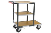 Servantes Flatpack 3 plateaux médium 1 plateau long et 2 plateaux courts 400 kg