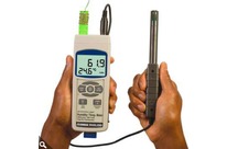 Thermomètre/hygromètre portable avec enregistreur de données RHXL3SD