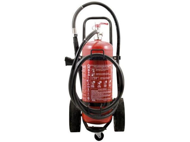 Extincteur 25 litres sur roues
