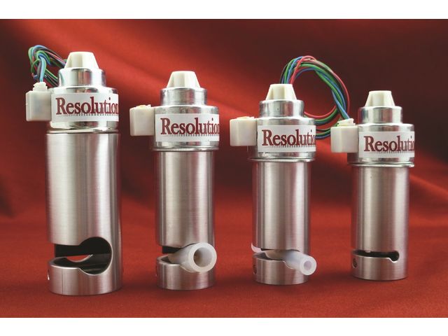 Vanne proportionnelle miniature à pincement