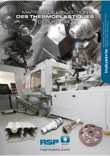 Injection de pièces techniques (Moulage - Bi Injection - Surmoulage)