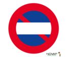 Panneau Défense de stationner + zone neutre - Novap