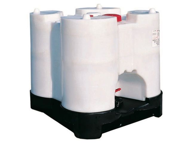 Cuves en PEHD pour produits dangereux : GRV Tankgo - Gamme Linpac-Allibert